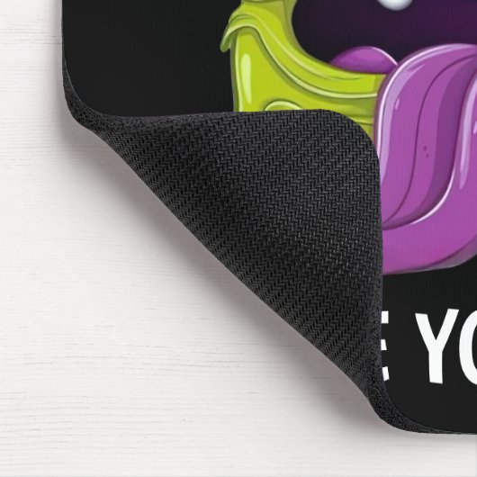 slijmerig monster muismat (Hoek)