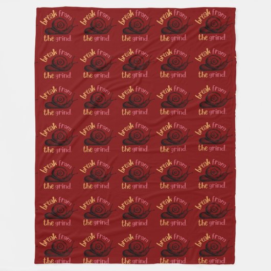 Slijmerige fleece deken (Voorkant)