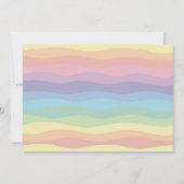 Slijmfeestje Regenboog slijm | Geslacht neutraal Kaart (Achterkant)