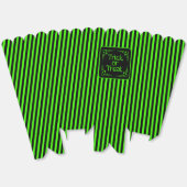 Slijmgroene Trick or treat Bedankdoosjes (Ongevouwen)