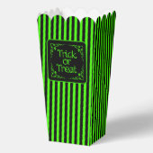 Slijmgroene Trick or treat Bedankdoosjes (Voorkant)