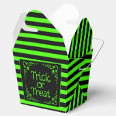 Slijmgroene Trick or treat Bedankdoosjes (Geopend)