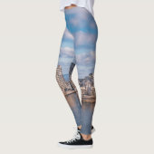 Slijmhaven en wolkenkrabbers op Malta Leggings (Links)