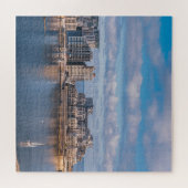 Slijmhaven en wolkenkrabbers op Malta Legpuzzel (Horizontaal)