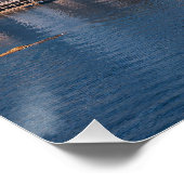 Slijmhaven en wolkenkrabbers op Malta Perfect Poster (Hoek)