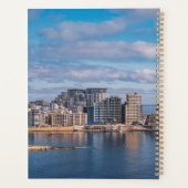 Slijmhaven en wolkenkrabbers op Malta Planner (Achterkant)