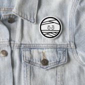 slijmkop ronde button 5,7 cm (In situ)