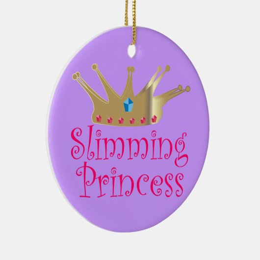 Slijmprinses Keramisch Ornament (Rechts)