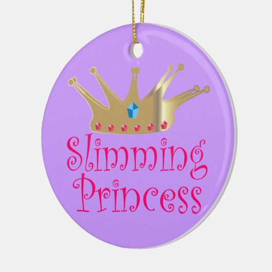 Slijmprinses Keramisch Ornament (Links)