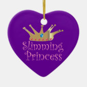 Slijmprinses Keramisch Ornament (Voorkant)