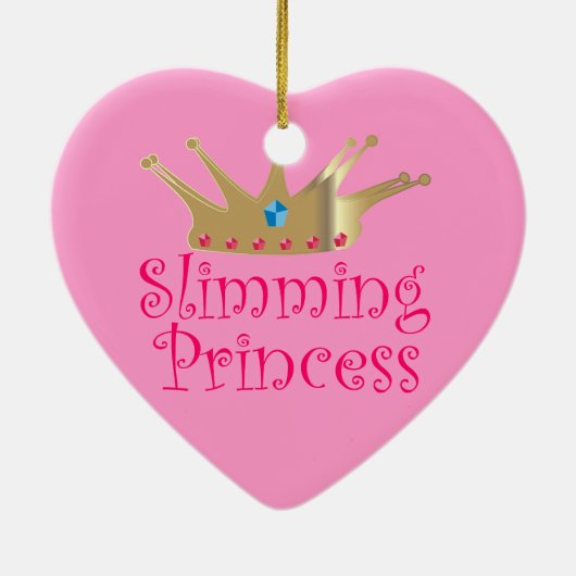 Slijmprinses Keramisch Ornament (Achterkant)