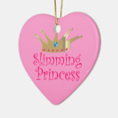 Slijmprinses Keramisch Ornament (Links)