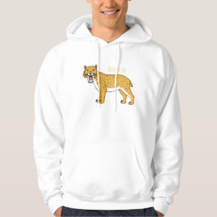 Slijmtandtijgerillustratie Hoodie