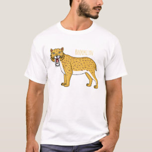 Slijmtandtijgerillustratie T-shirt