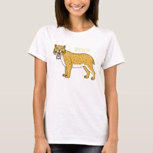 Slijmtandtijgerillustratie T-shirt