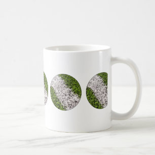 Slijp op gras koffiemok