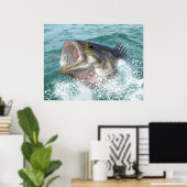 Slijpbaars Poster (Thuiskantoor)