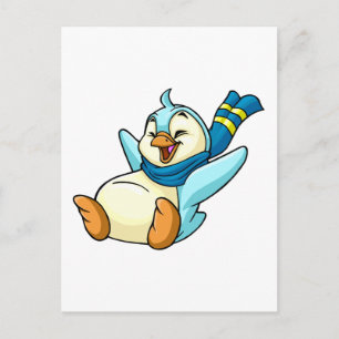 Slijpblauw Briefkaart