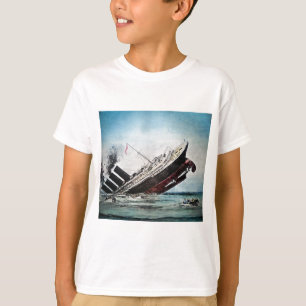 Slijpen van de Titanic Magic Lantern Slide T-shirt