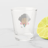Slijpglazen Shot Glas (Achterkant)