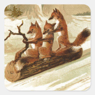 Slijpkogels Vierkante Sticker