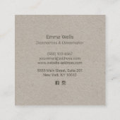 Slijpmachines voor het afvuren van graafmachines contactkaartje (Achterkant)