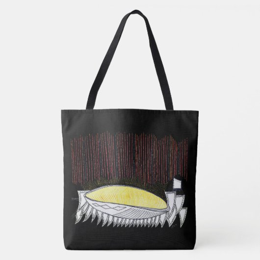 Slijpolielamp Tote Bag (Voorkant)