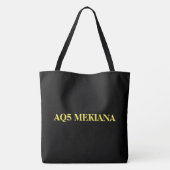 Slijpolielamp Tote Bag (Achterkant)
