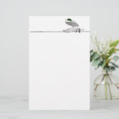 slijppotlood briefpapier (Staand voorkant)