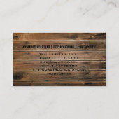 slijpschuur- en schuurhout visitekaartje (Achterkant)