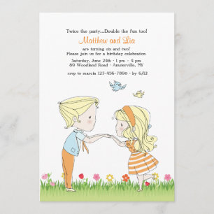 Slijpsel in de uitnodiging voor de tuin