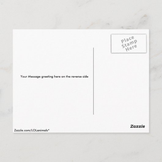 Slijpsnuitje Briefkaart (Achterkant)