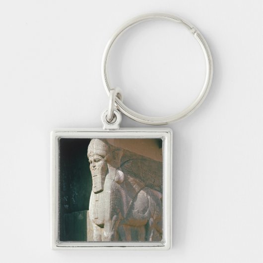 Slijpstier, neo-Assyrische periode Sleutelhanger (Voorkant)