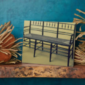 Slijpstoel (hout en spruw) fotoplaat (Zijkant)