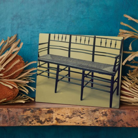 Slijpstoel (hout en spruw) fotoplaat (Zijkant)