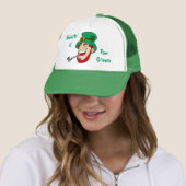 Slijtage van de groene Leprechaun St. Patty's pet (In situ)