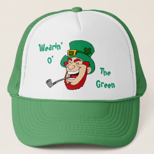 Slijtage van de groene Leprechaun St. Patty's pet