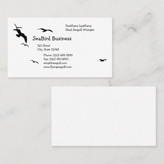 Slijtslib Visitekaartje (Voorkant / Achterkant)