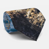 Slijtsteen bij La Jolla Beach in San Diego Stropdas (Opgerold)