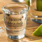 Slik Als Een Dame Grappige Humor Jonggezellen Brui Shot Glas