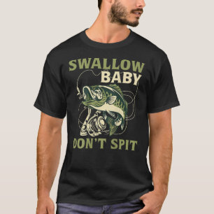 Slik Baby Niet spugen Grappig Gevist T-shirt