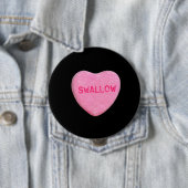 Slik Candy Heart Ronde Button 4,0 Cm (In situ)