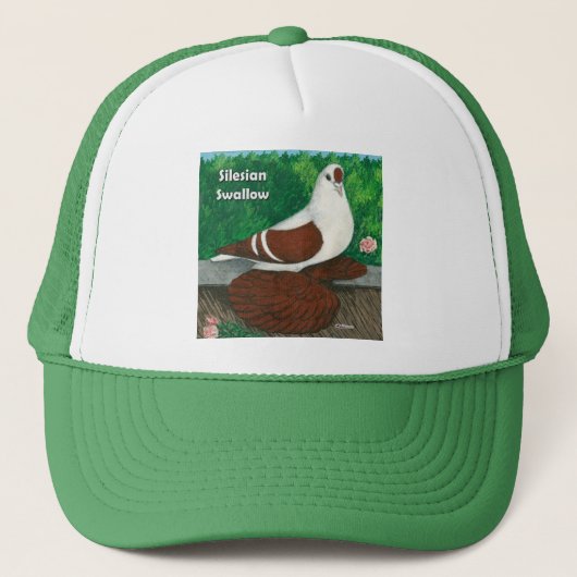 Slik de duif: Silesiaans Trucker Pet (Voorkant)