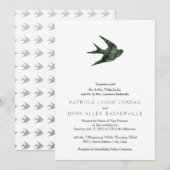 Slik door (Letterpress-stijl) Kaart (Voorkant / Achterkant)