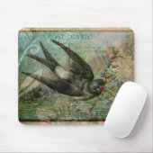 Slik door met Flowers Muismat (Met muis)