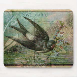 Slik door met Flowers Muismat