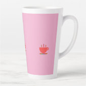 Slik een slok roze latte mok (Rechts)