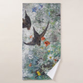 Slik en bloemveld Bruno Liljefors Badhanddoek (Badhanddoek)