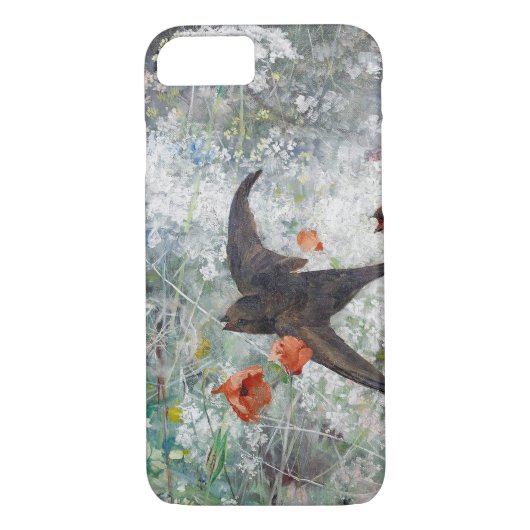Slik en bloemveld Bruno Liljefors Case-Mate iPhone Case (Achterkant)