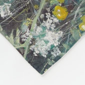 Slik en bloemveld Bruno Liljefors Fleece Deken (Hoek)